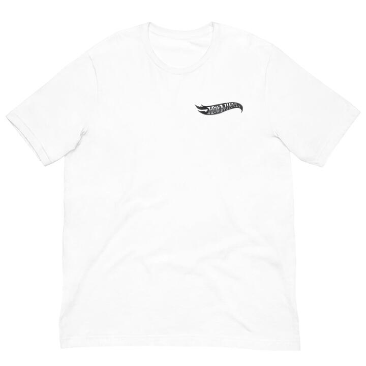 Image of T-Shirts. Product name - Hot Wheels Logos White T-Shirt in colour by brand - Hot Wheels