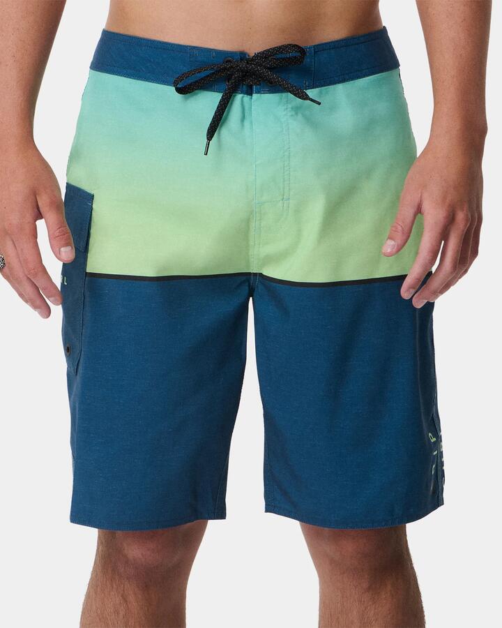 Image of Swimwear. Product name - Rip Curl Mens Dawn Patrol Boardshort 21" Boardshorts Lime in Lime colour by brand - Rip Curl