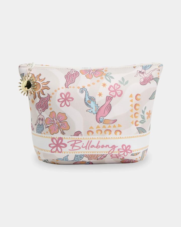 Image of Swimwear. Product name - Billabong Take A Moment Bikini Bag Salt Crystal in Salt Crystal colour by brand - Billabong