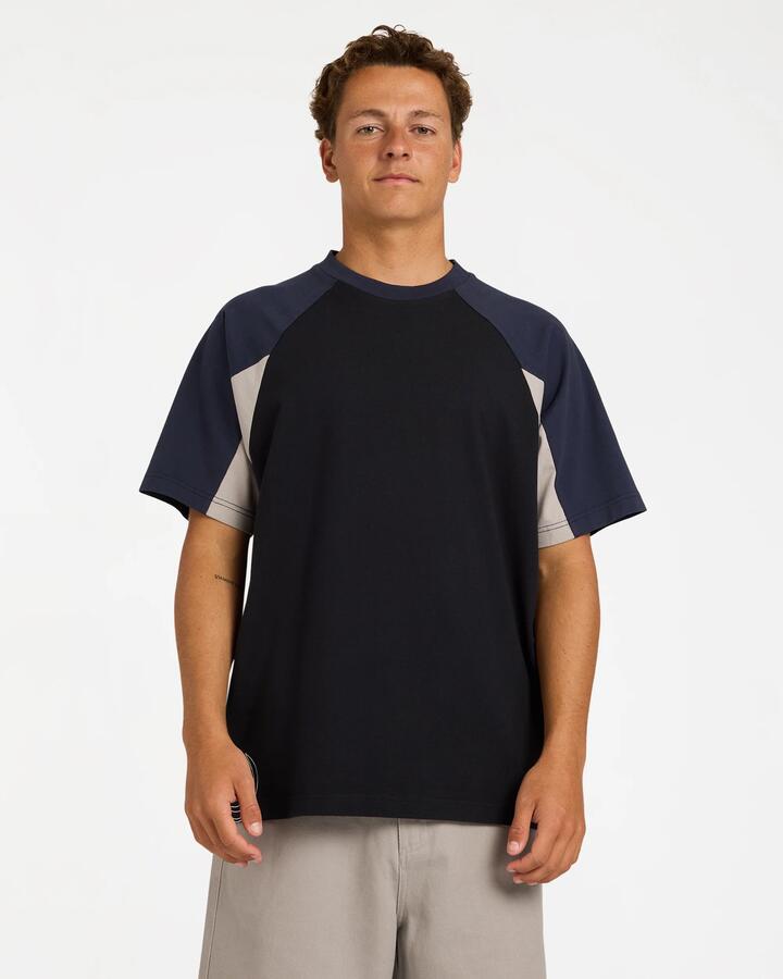 Image of T-Shirts. Product name - Billabong Mens Spec Systems T-Shirt Black in Black colour by brand - Billabong