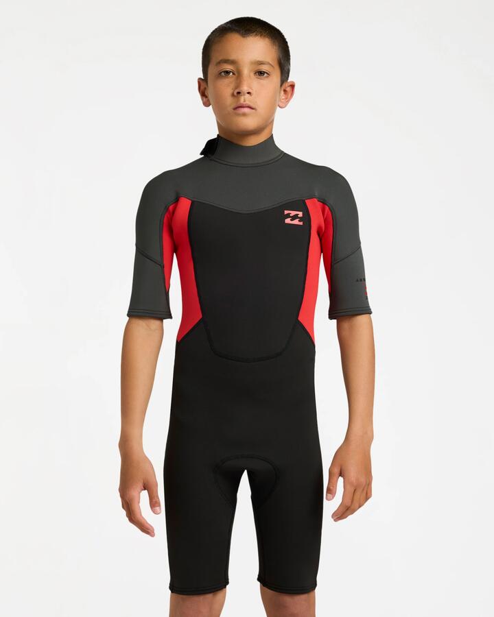 Image of Accessories. Product name - Billabong Boys 8-16 2/2 Absolute Core Springsuit True Red in True Red colour by brand - Billabong