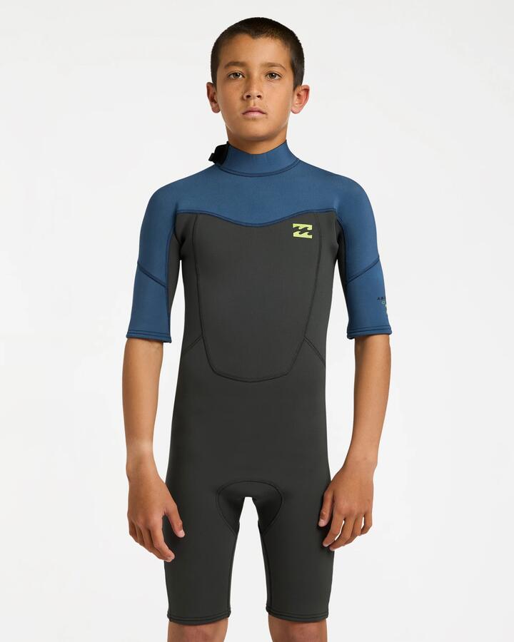 Image of Jeans. Product name - Billabong Boys 8-16 2/2 Absolute Core Springsuit Dark Denim in Dark Denim colour by brand - Billabong
