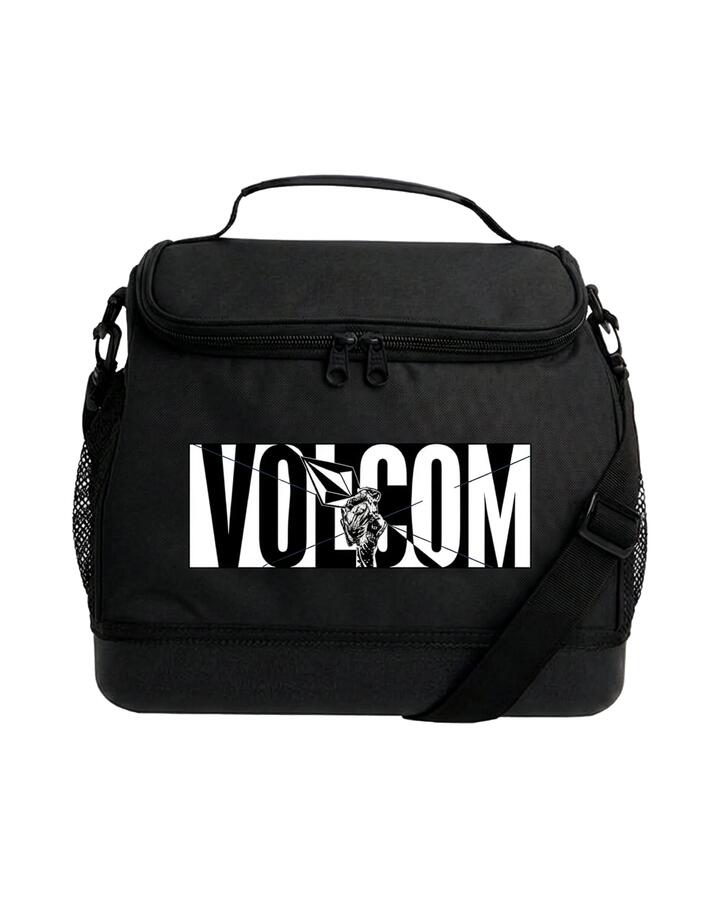 Image of Bags. Product name - Volcom Mens Coldie Cooler Bag Black in Black colour by brand - Volcom