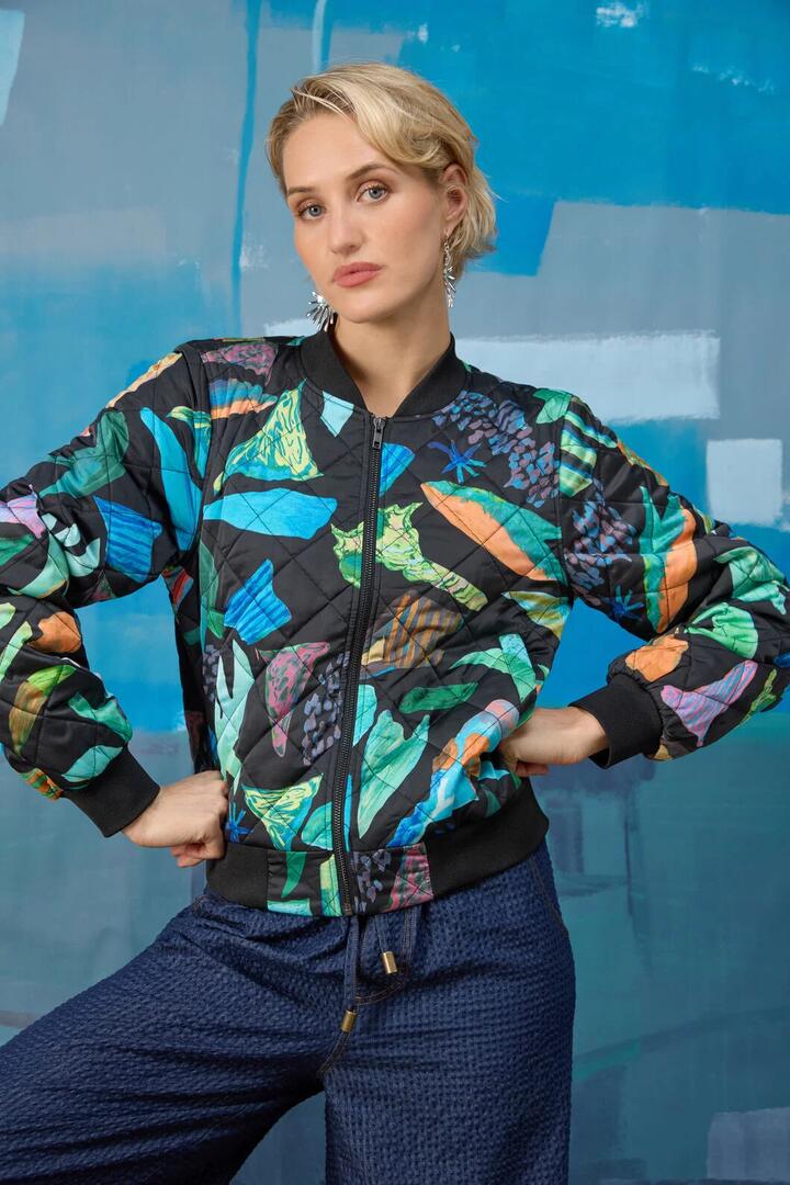 Image of Coats & Jackets. Product name - Endless Horizon Bomber in Print colour by brand - Gorman