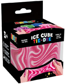 Image of Toys. Product name - Krazy Squishy Cube Tie-Dye Cube in colour by brand - Toymate