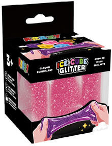 Image of Toys. Product name - Krazy Squishy Cube Glitter Cube in colour by brand -