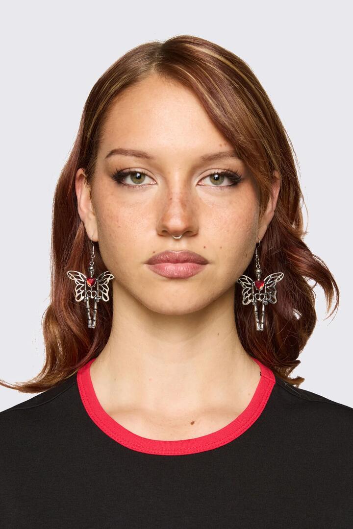 Image of Earrings. Product name - Archangel Earrings in Silver colour by brand - Dangerfield