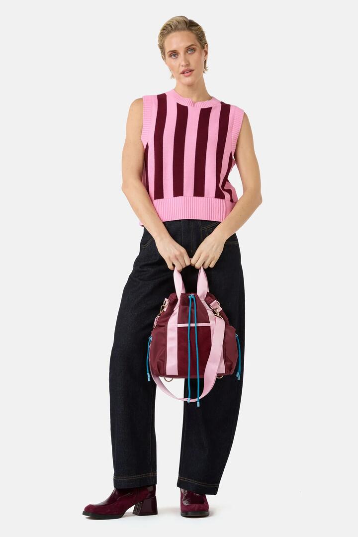 Image of Bags. Product name - Brooke Drawstring Backpack in Multi colour by brand - Gorman