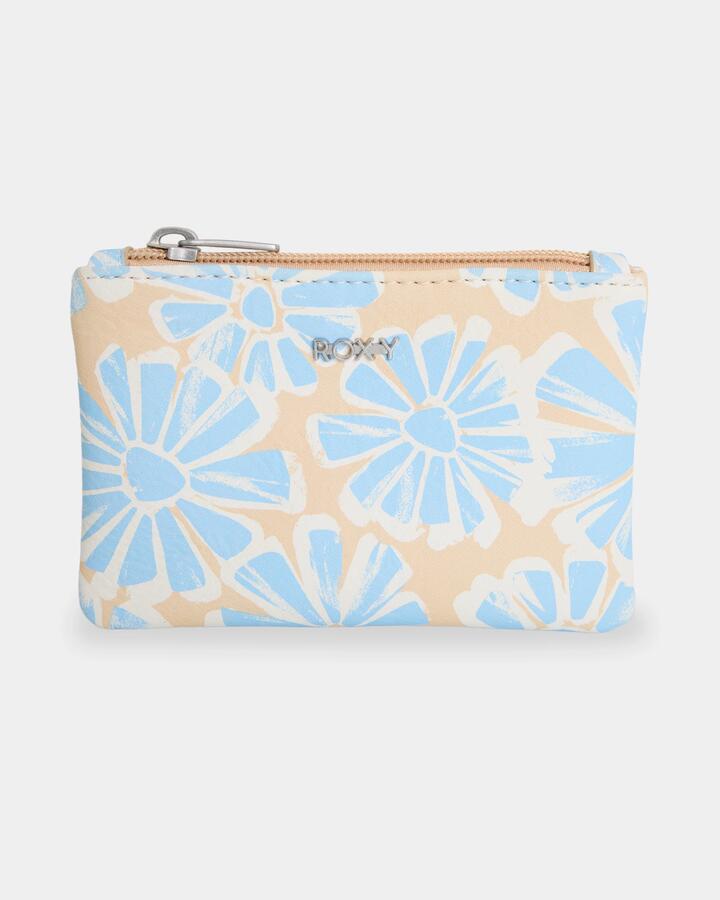 Image of Coin Purses. Product name - Roxy Womens Daisy Haze Coin Purse Windsurfer in Windsurfer colour by brand - Roxy