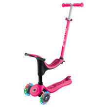 Image of Toys. Product name - Globber GO UP SPORTY Lights V2 Fuchsia/ Dark Pink in colour by brand - Toymate
