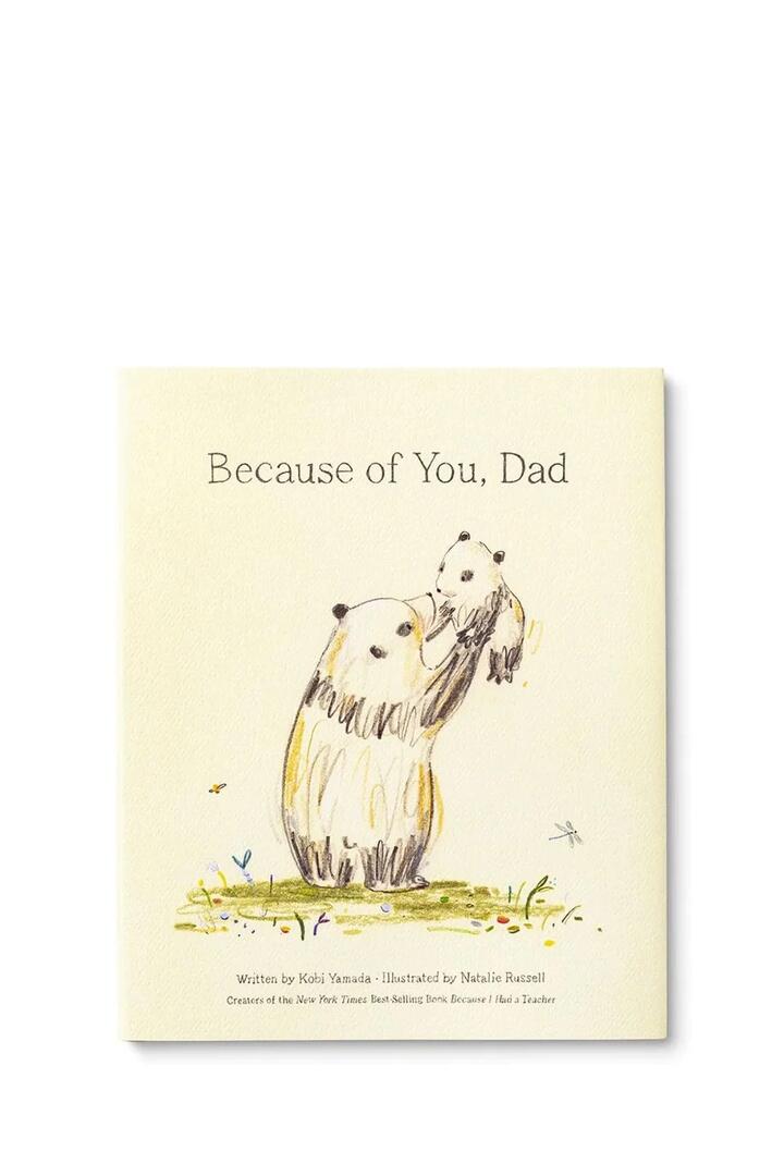 Image of Books. Product name - Because of You Dad in colour by brand - Compendium