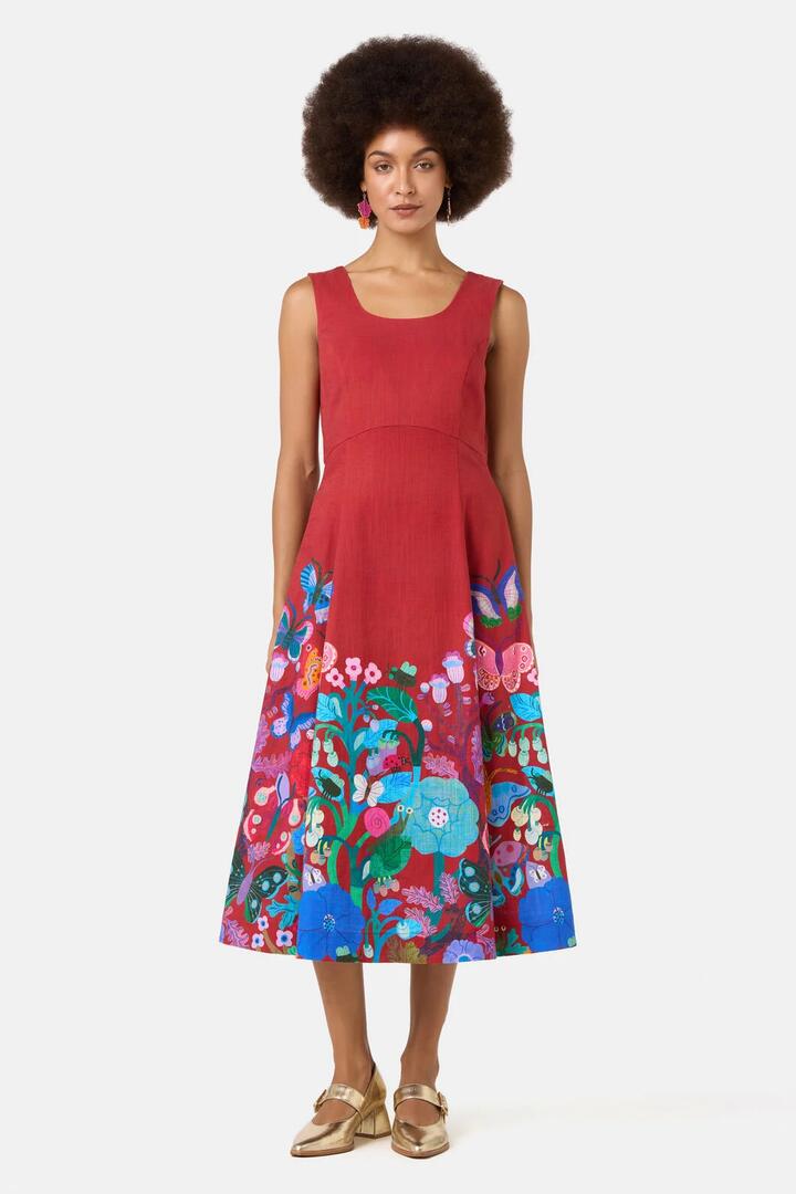 Image of Dresses. Product name - Mariposa Summer Dress in Print colour by brand - Gorman