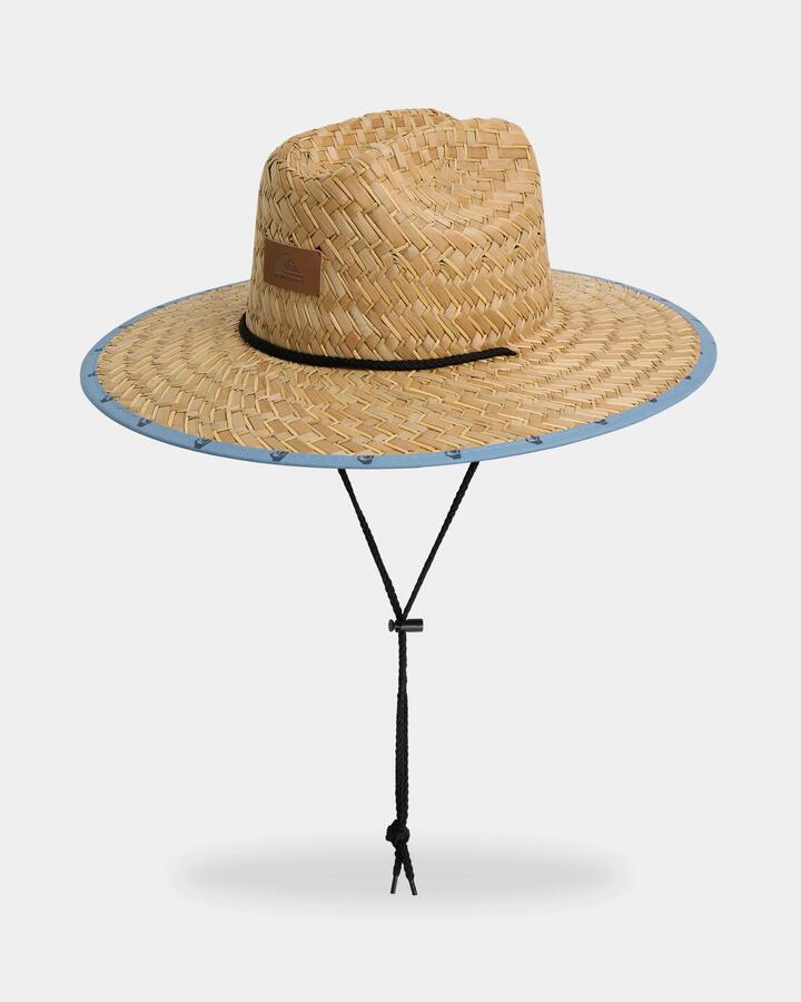 Image of Jeans. Product name - Surf Dive 'n Ski Mens Pierside Print Hat Faded Denim in Faded Denim colour by brand - Surf Dive 'n Ski