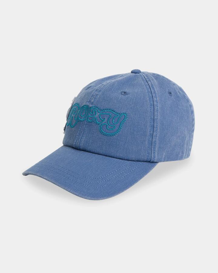 Image of Hats. Product name - Surf Dive 'n Ski Womens Bella Dad Cap Bijou Blue in Bijou Blue colour by brand - Surf Dive 'n Ski