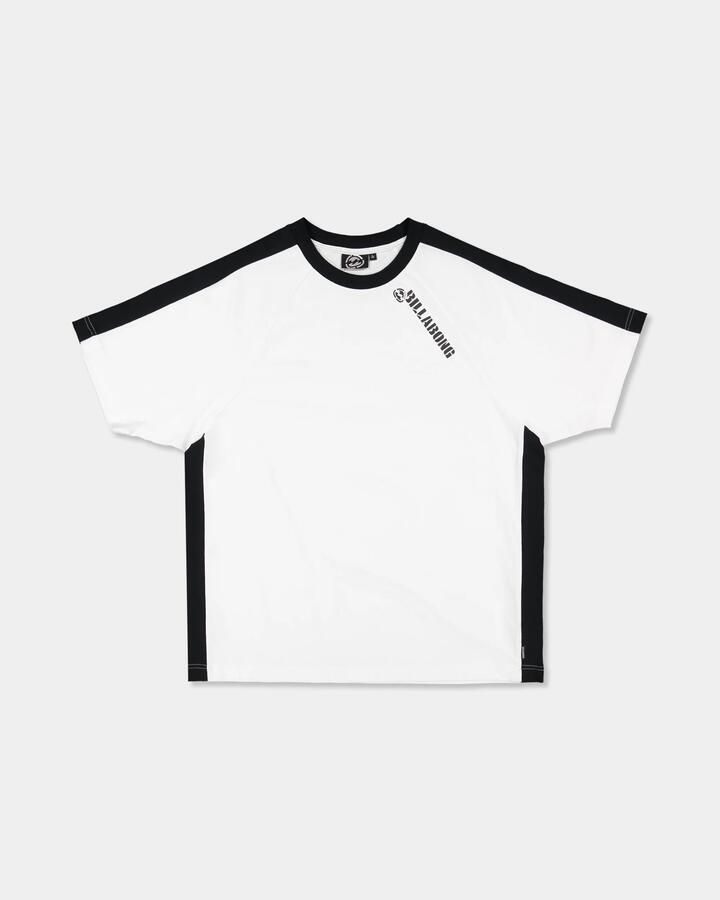 Image of T-Shirts. Product name - Billabong Boys 8-16 Boys Spec 73 Iconic T-Shirt White in White colour by brand - Billabong