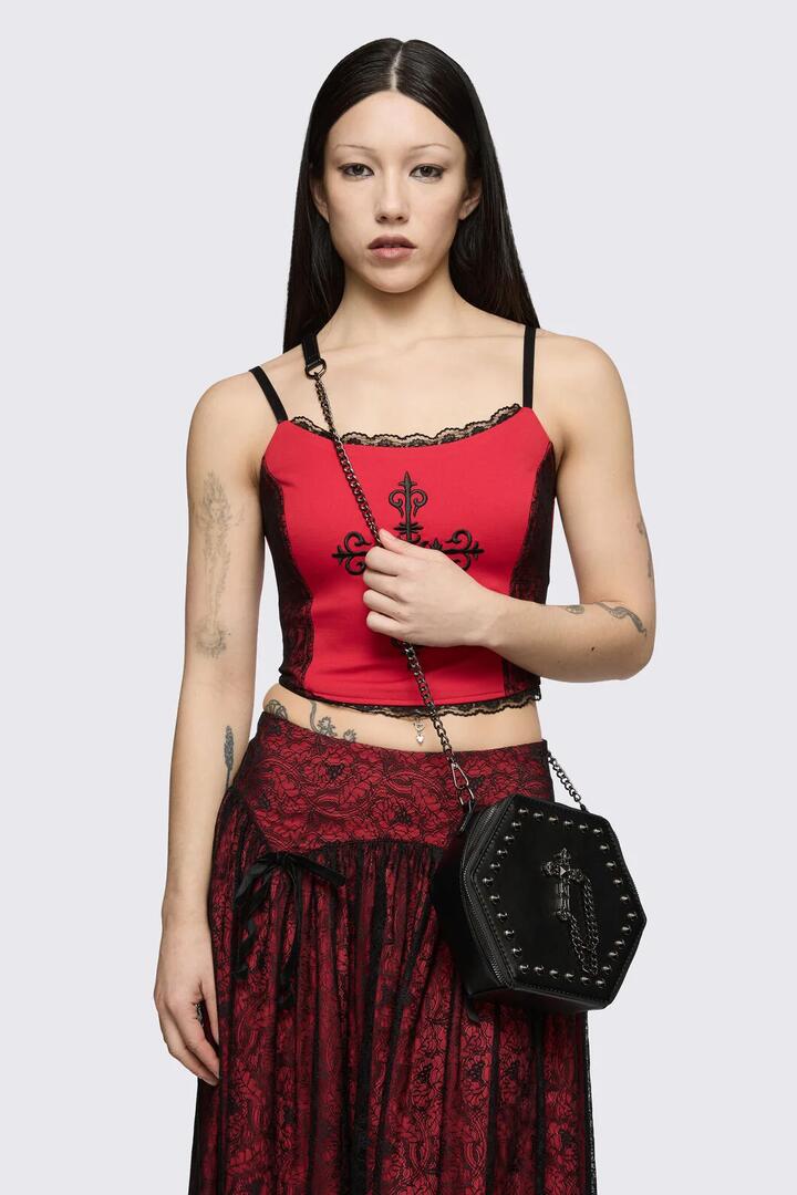Image of Bags. Product name - Hex Crossbody Bag in Black colour by brand - Black Friday