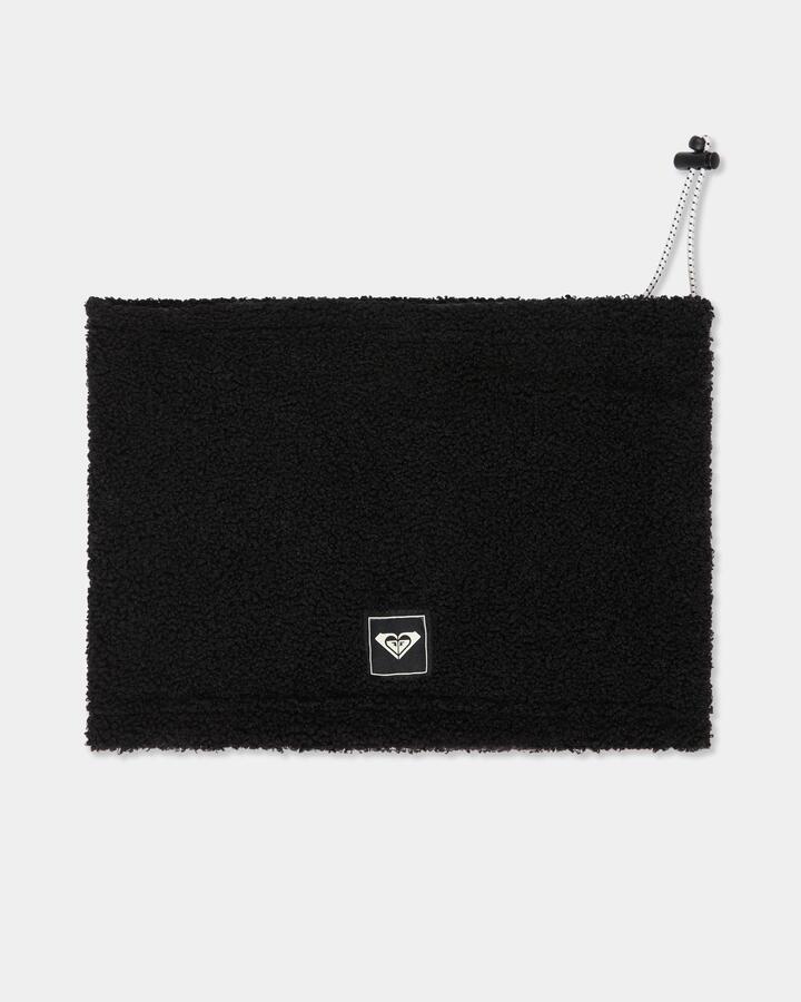 Image of Accessories. Product name - Roxy Womens Valwood Collar Neckwarmer True Black in True Black colour by brand - Roxy