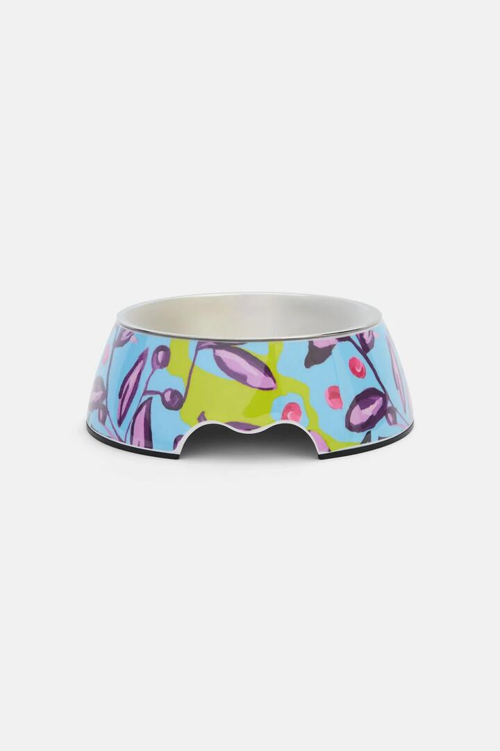 Image of Pet Supplies. Product name - Summer Shadow Pet Bowl Lge in Print colour by brand - Gorman