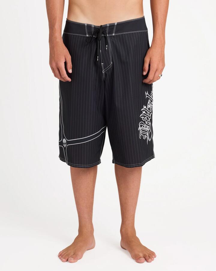 Image of Swimwear. Product name - Billabong Mens Immortal Pin Og 23" Boardshorts Black in Black colour by brand - Billabong
