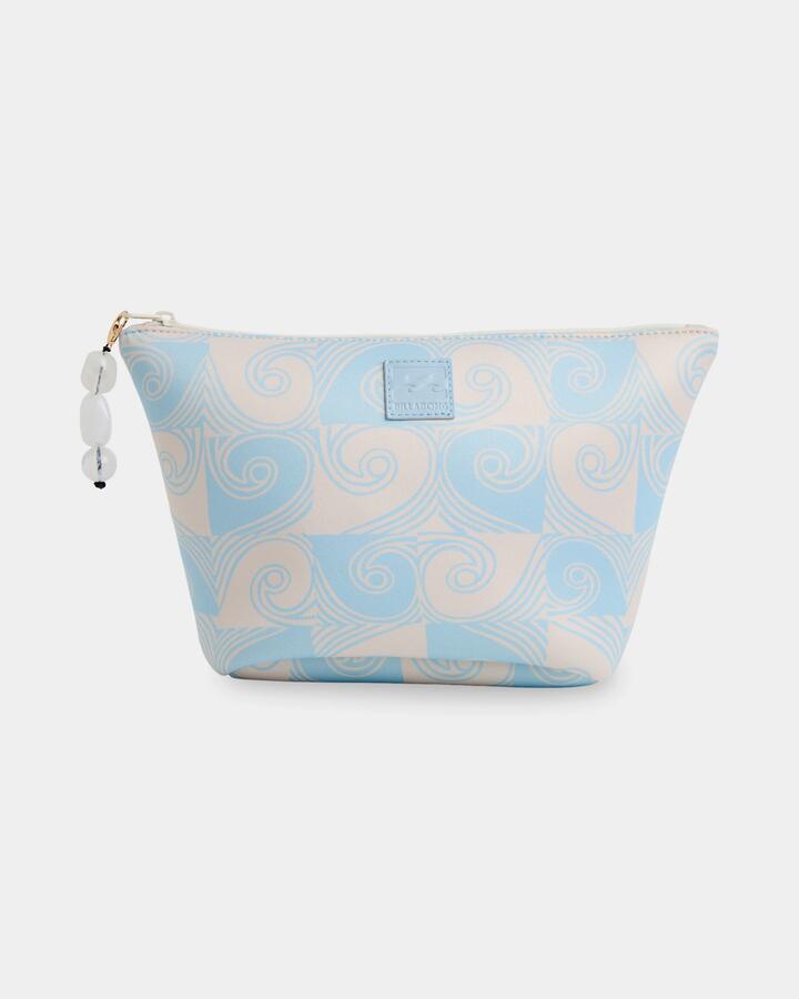 Image of Swimwear. Product name - Billabong Womens Rolling Tide Bikini Bag Cool Blue in Cool Blue colour by brand - Billabong