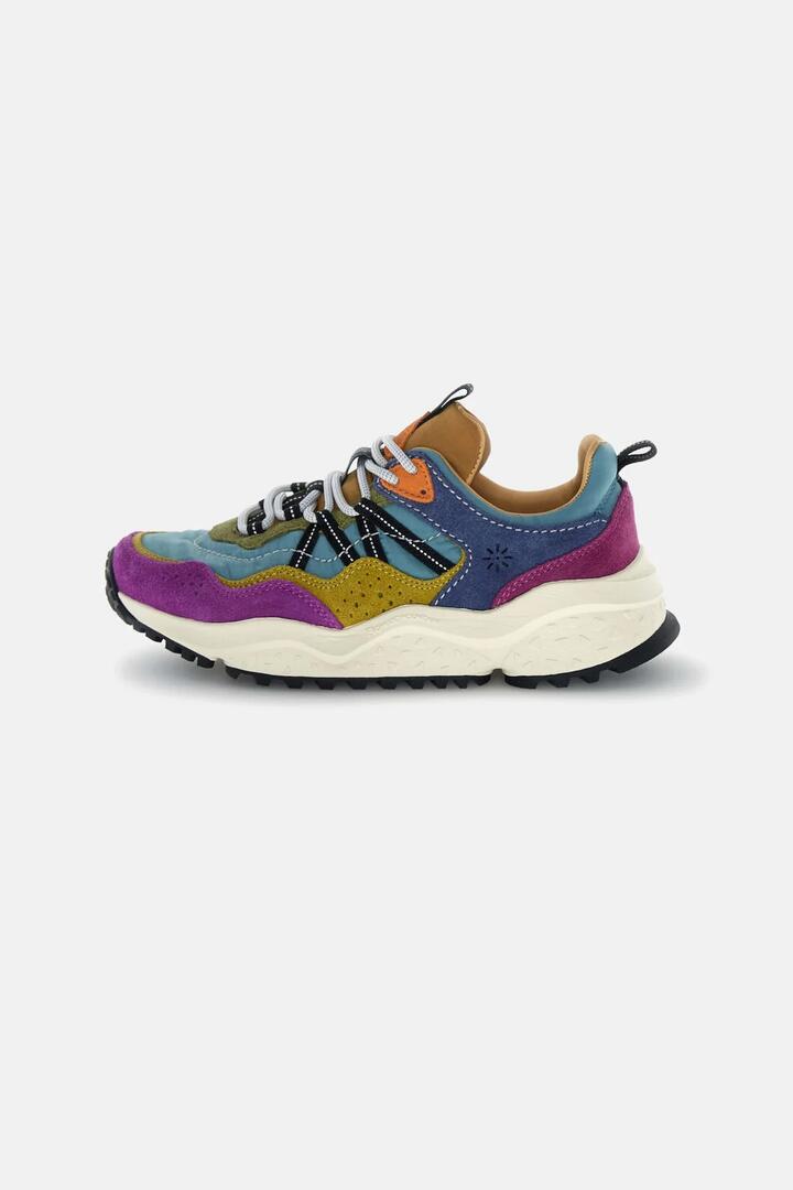 Image of Sneakers. Product name - Sanchia Uni-1L33 in Raspberry/Green colour by brand - Gorman
