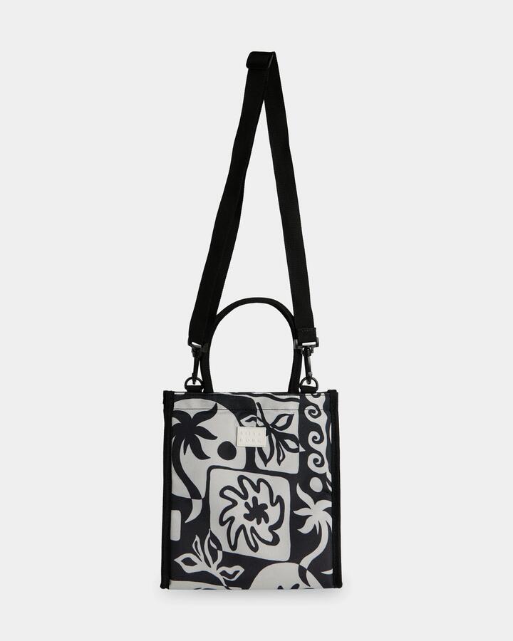 Image of Bags. Product name - Billabong Womens Soul Dream Tiki Lunch Box Black Pebble in Black Pebble colour by brand - Billabong