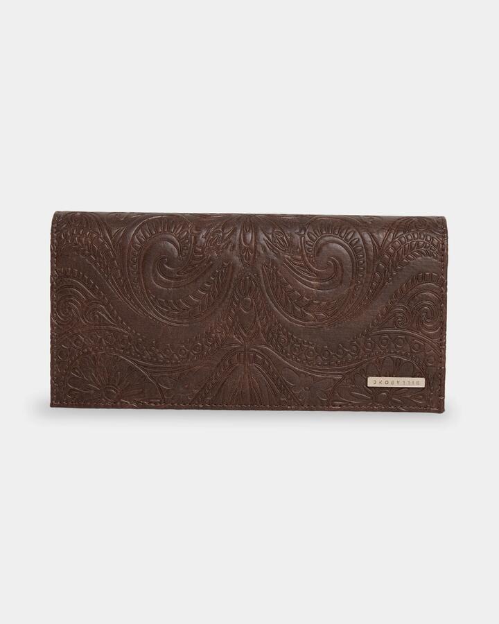 Image of Wallets & Money Clips. Product name - Billabong Womens Sunset Rhapsody Beach Wallet Chocolate Brown in Chocolate Brown colour by brand - Billabong