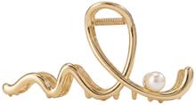 Image of Toys. Product name - Gold Pearl Hair Clip 1 Pack in colour by brand - Toymate