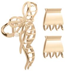 Image of Toys. Product name - Gold Claw Clips 3 Pack in colour by brand - Toymate