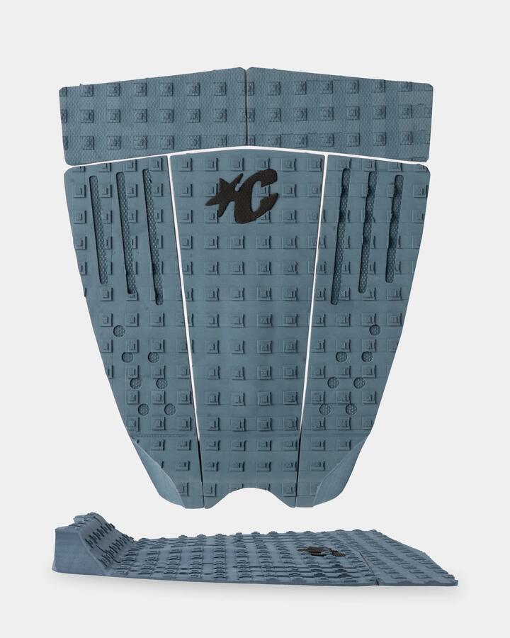 Image of Accessories. Product name - Creatures Of Leisure Ethan Ewing Lite Pin Tail Ecopure Surf Traction Pad Slate Black in Slate Black colour by brand - Creatures Of Leisure
