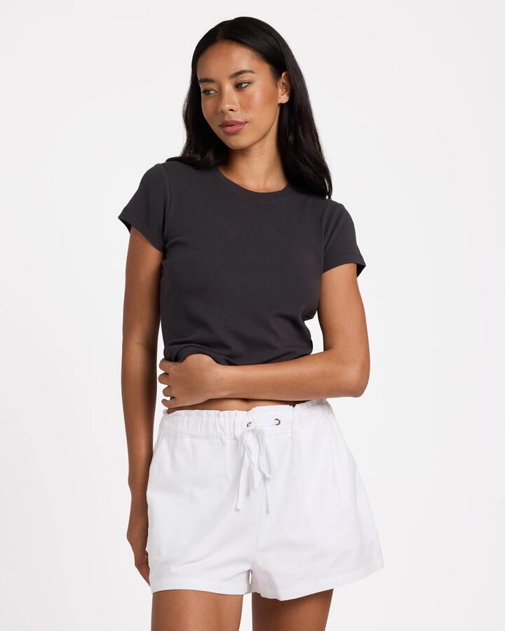 Image of T-Shirts. Product name - Billabong Womens Repeat T-Shirt Off Black in Off Black colour by brand - Billabong
