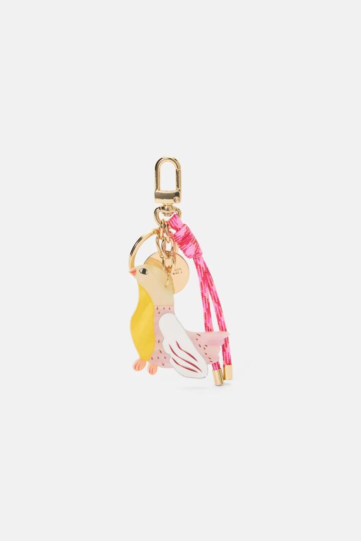 Image of Keychains. Product name - Lovebird Keyring in Multi colour by brand - Gorman