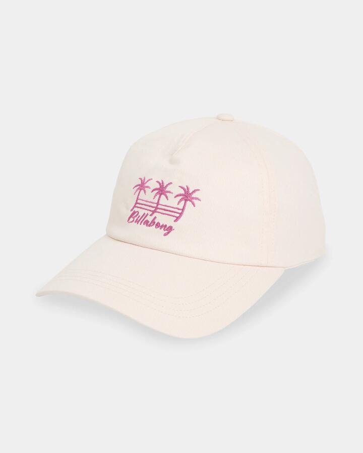 Image of Hats. Product name - Billabong Girls 8-16 Palm Dreams Cap Salt Crystal in Salt Crystal colour by brand - Billabong
