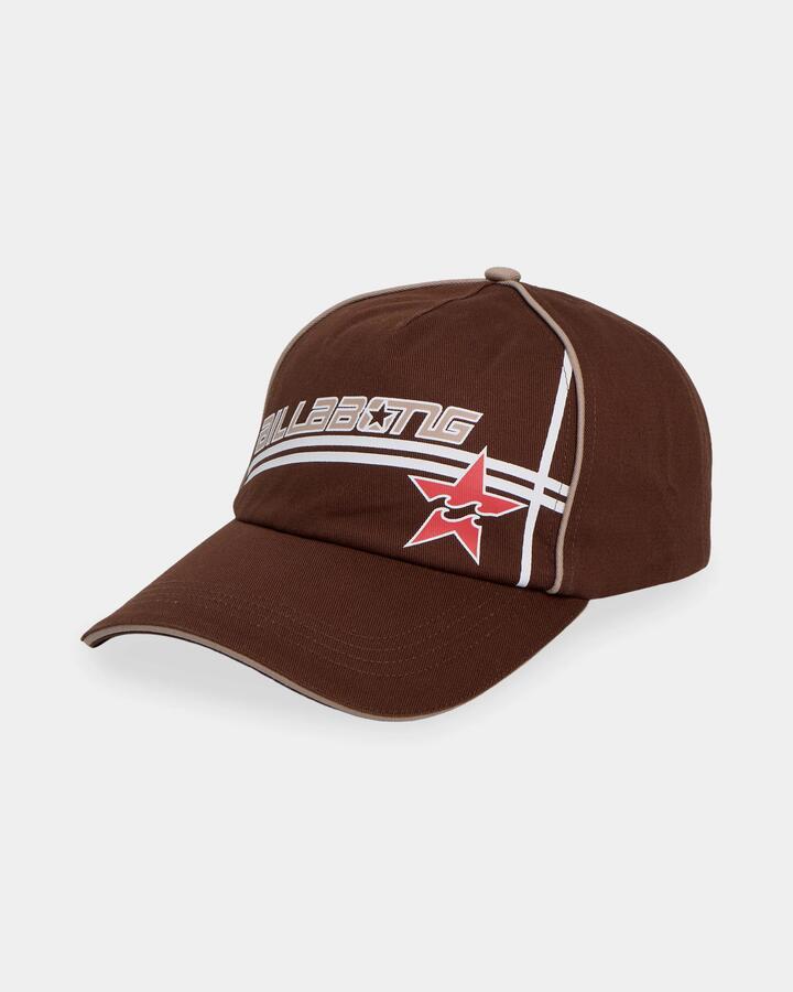 Image of Hats. Product name - Billabong Womens Nalu Cap Dark Choc in Dark Choc colour by brand - Billabong
