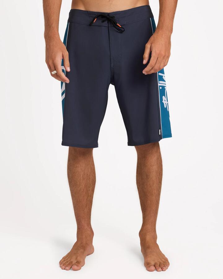 Image of Swimwear. Product name - Billabong Mens Dbah 2.0 Pro 21" Boardshorts Aged Indigo in Aged Indigo colour by brand - Billabong