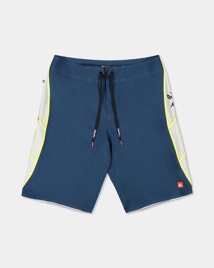 Image of Swimwear. Product name - Quiksilver Mens Nomad 21" Boardshorts Dark Denim in Dark Denim colour by brand - Quiksilver