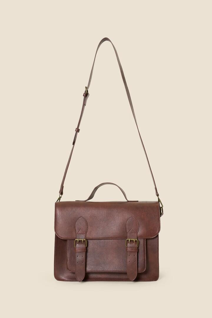 Image of Bags. Product name - Rust Two Way Satchel in Rust colour by brand - Princess Highway