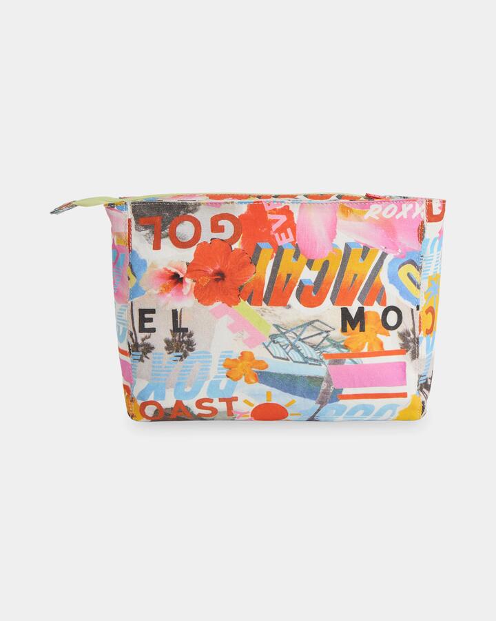 Image of Bags. Product name - Roxy Bold Heart Pouch Bag Multi in Multi colour by brand - Roxy
