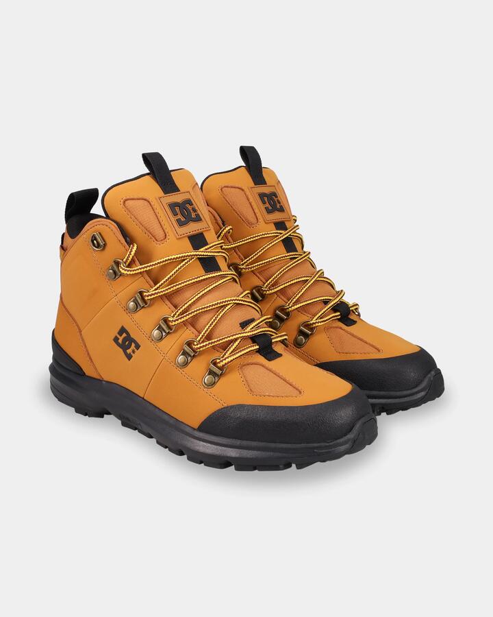 Image of Boots. Product name - DC Shoes Mens Tarmont Boots Wheat/Black in Wheat/Black colour by brand - DC Shoes