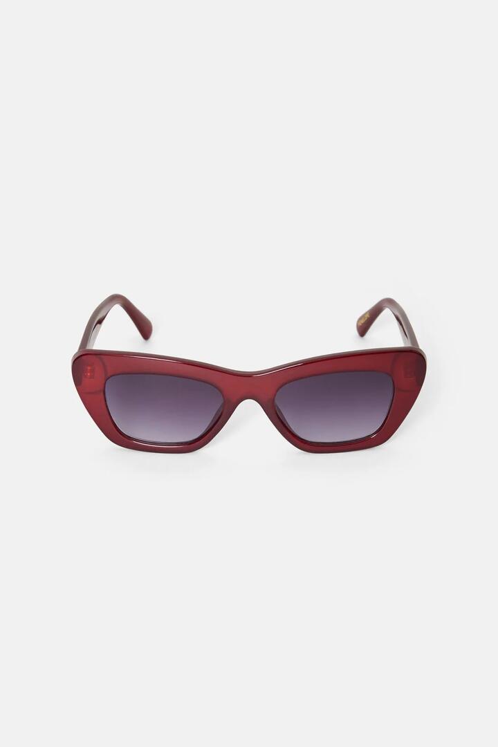 Image of Sunglasses. Product name - Penelope Sunglasses Red in Red colour by brand - Gorman