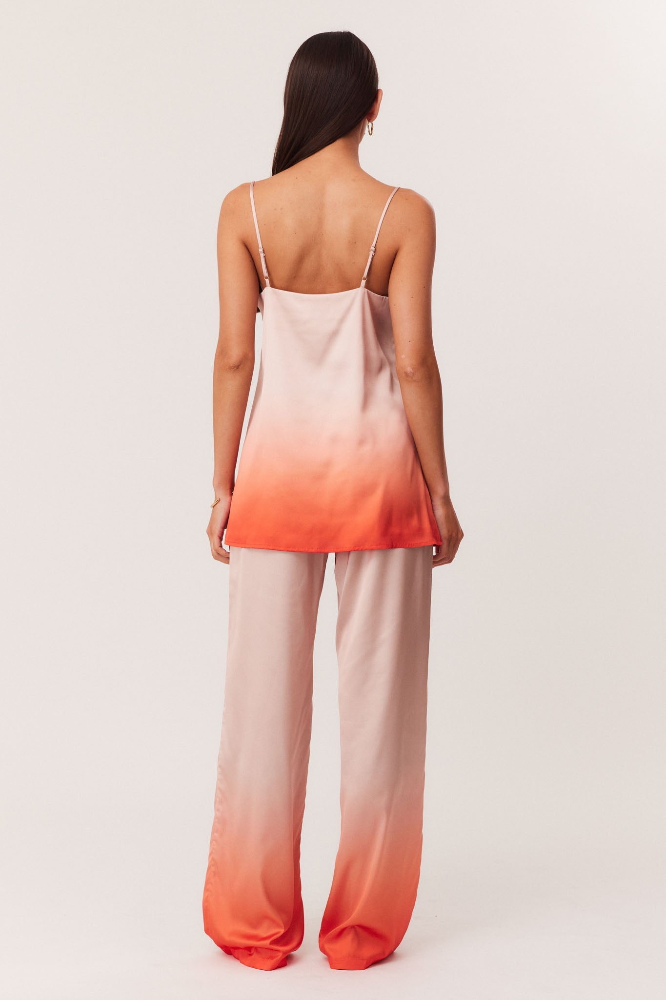 SNDYS AMAYA LONGLINE TOP (Peach Ombre)