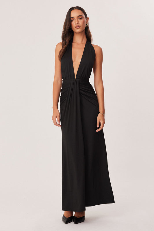 SNDYS ARIOS MAXI DRESS (Black)