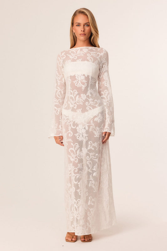 SNDYS LAILANI MAXI DRESS (White)