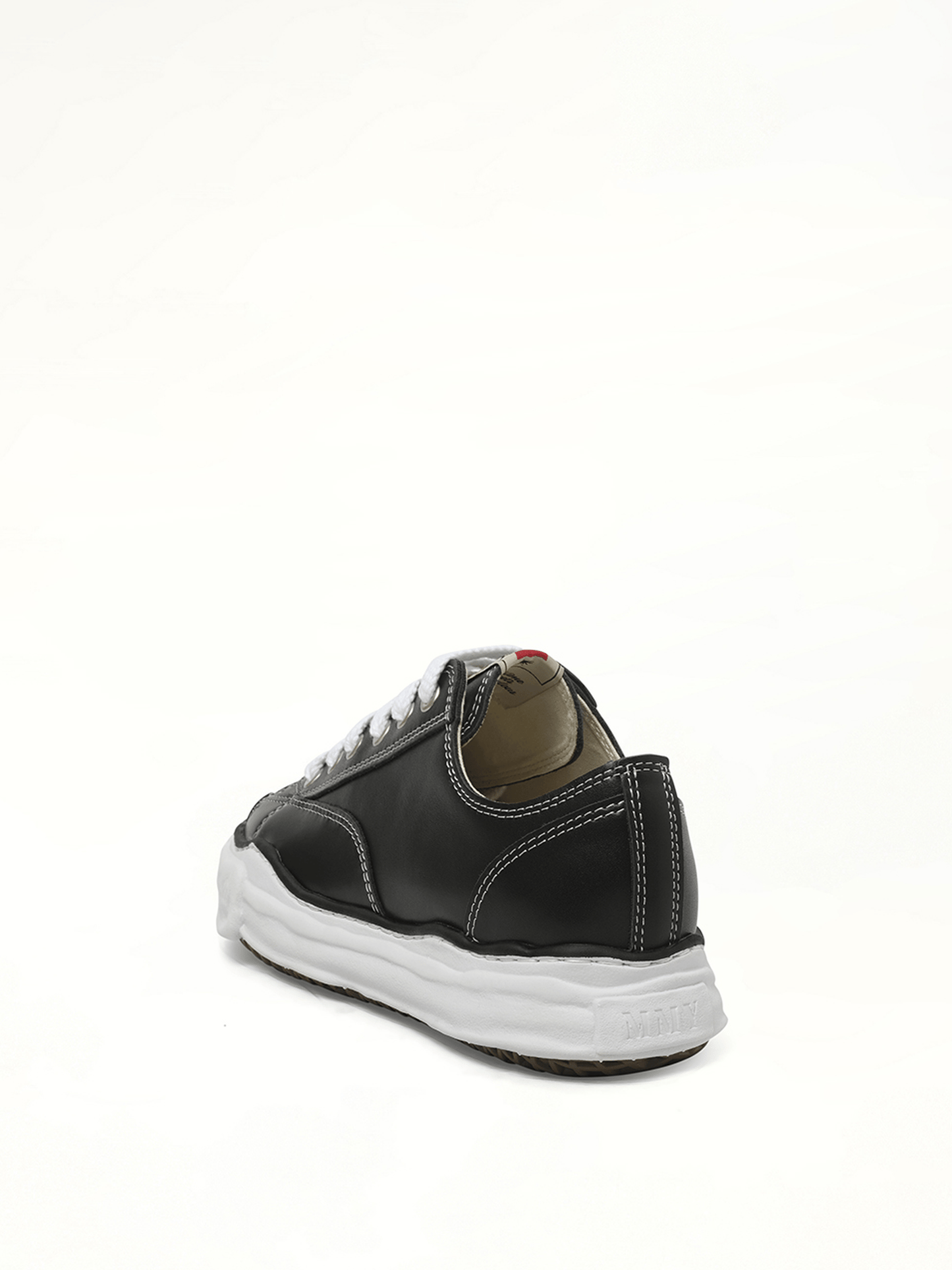 MAISON MIHARA YASUHIRO Peterson OG Leather Low Sneaker (Black)
