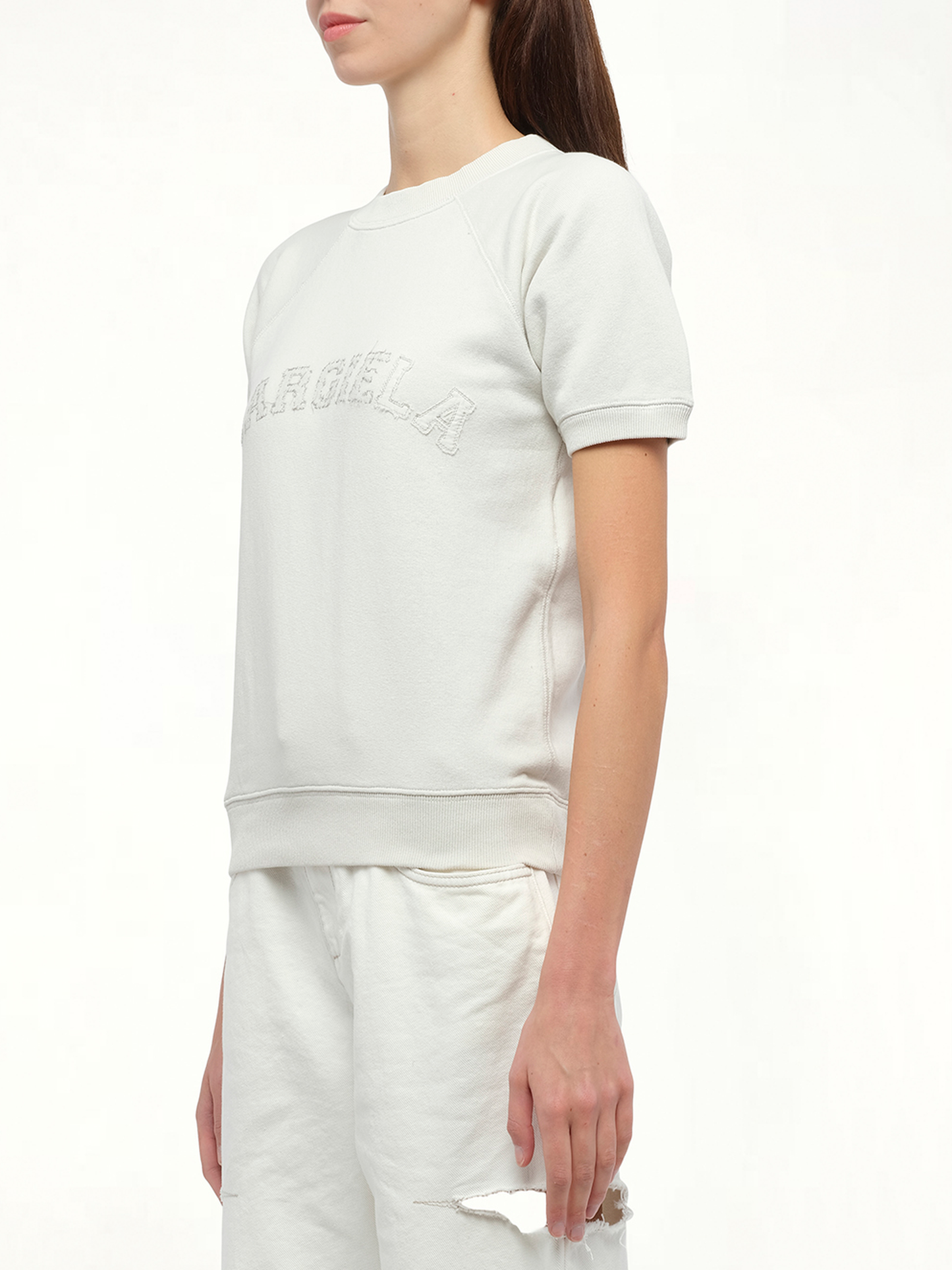 MAISON Margiela Short Sleeve Sweatshirt (Yellow)