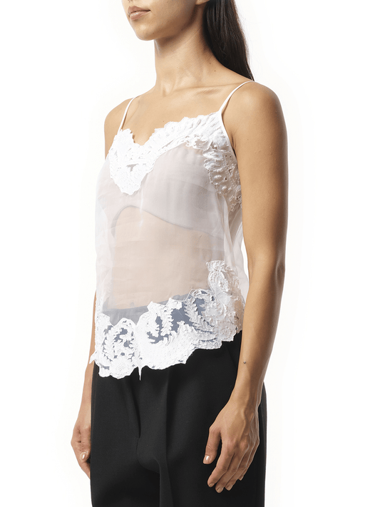 Givenchy Sleeveless Top (White)
