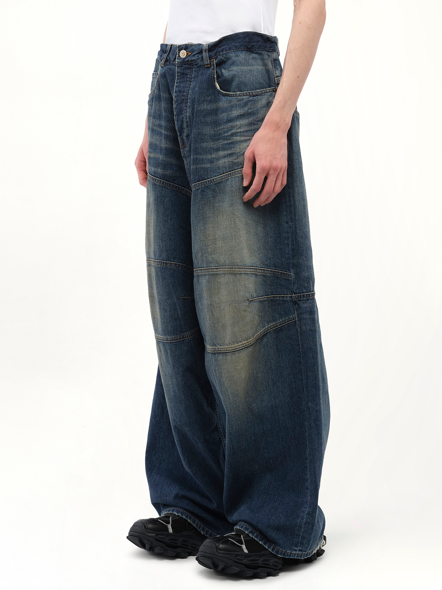 BALENCIAGA Baggy Denim Pants (Blue)