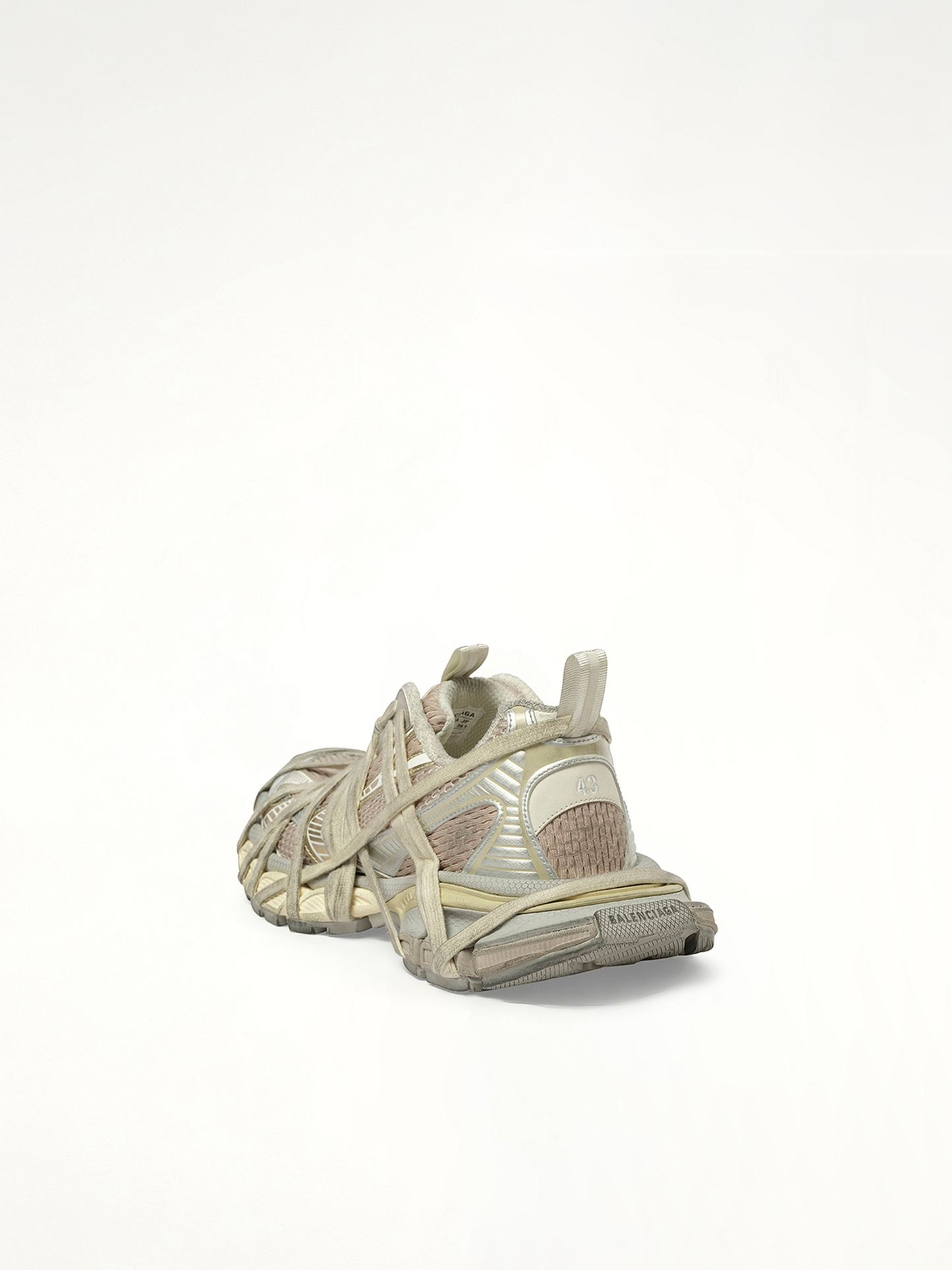 BALENCIAGA 3XL Extreme Lace Sneaker (White)