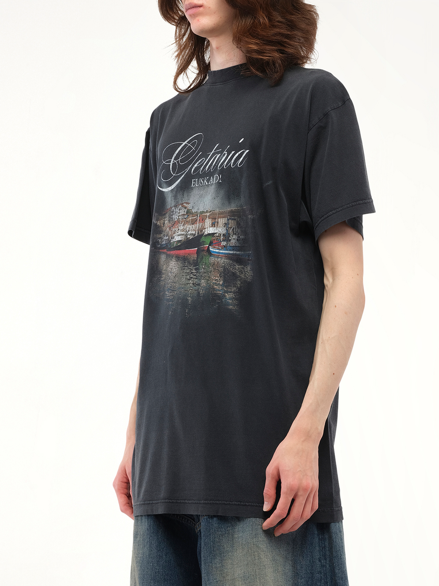 BALENCIAGA Getaria Oversized T-Shirt (Black)
