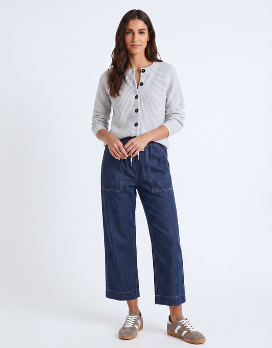 Elm Greta Slim Leg Denim Pant Sapphire (Blue)
